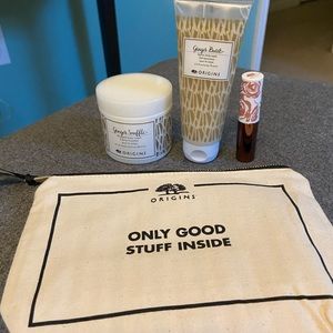 Origins body wash and lotion